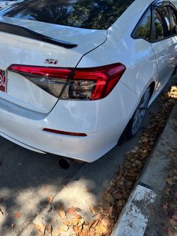 2022+ civic si megan racing exhaust single exit