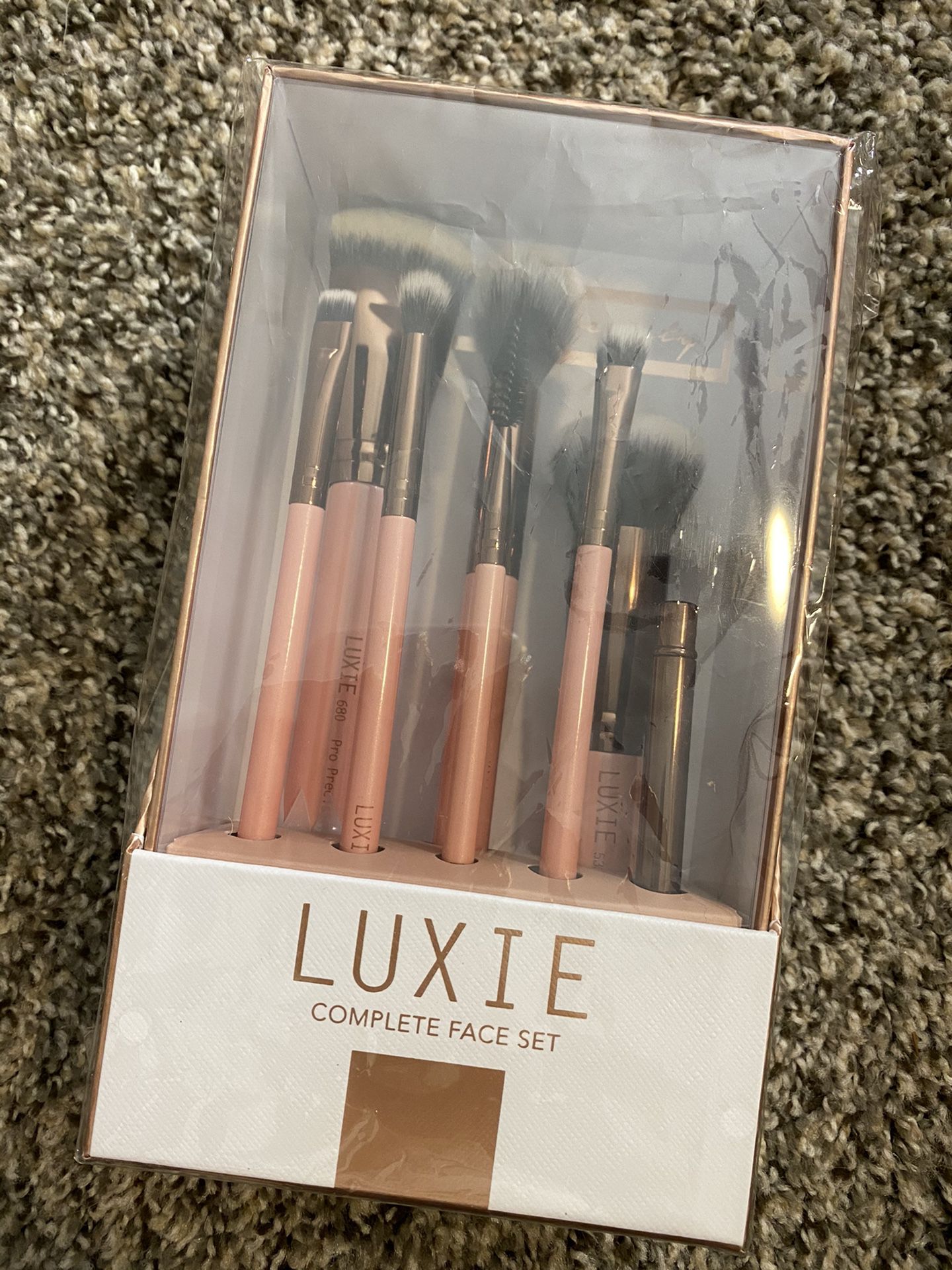 Luxie complete face brush set makeup brushes