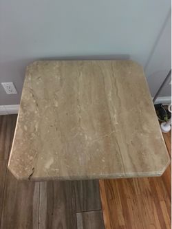 Marble table