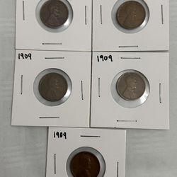 1909 Wheat Pennies