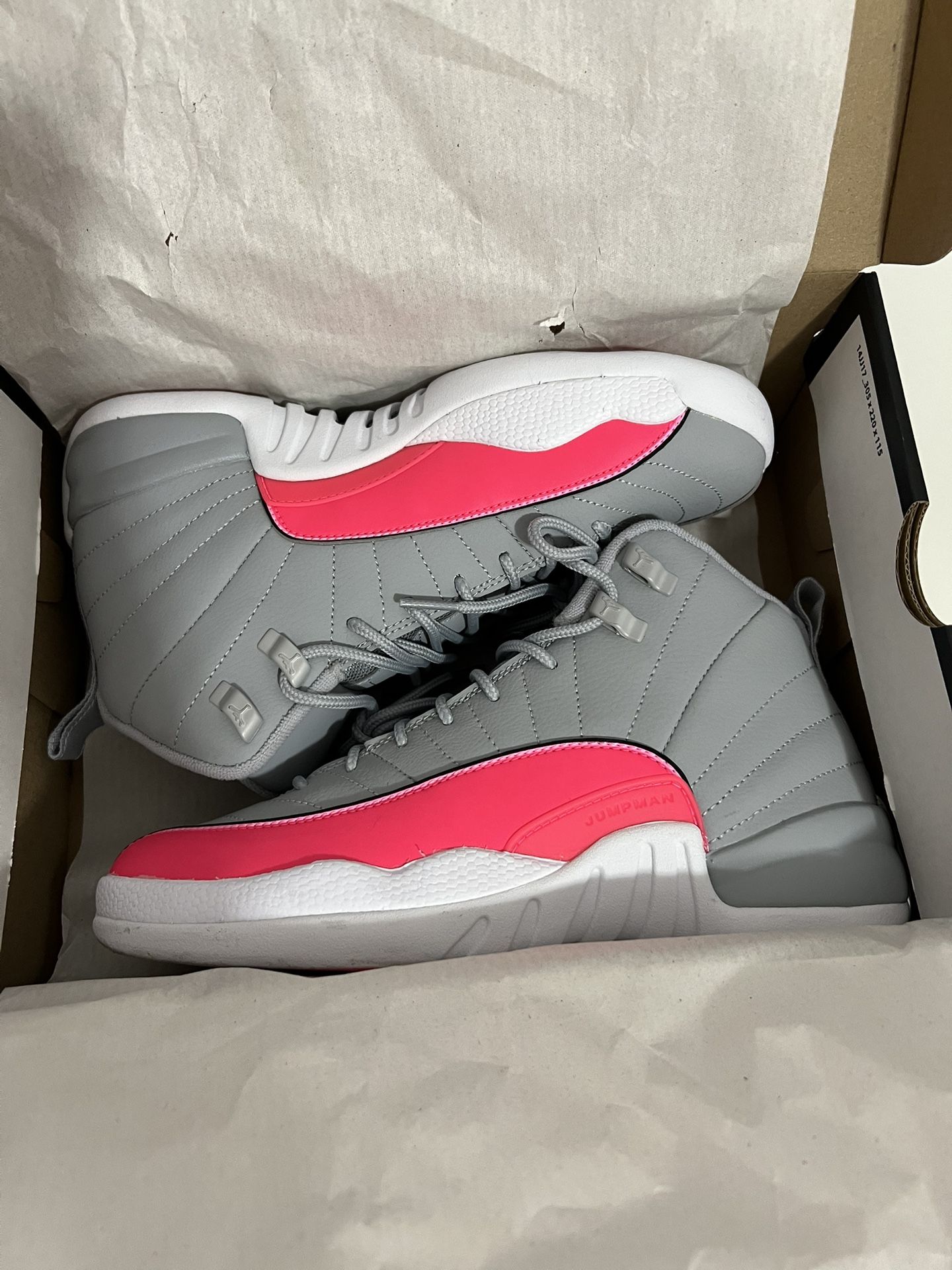 Air Jordan 12 Retro GS 'Racer Pink'