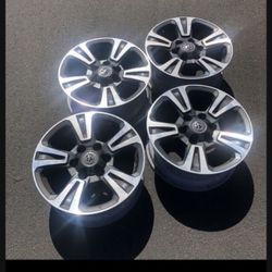 4 X 6x139.7 6x5.5 Stock TRD Tacoma 4Runner Tundra Sequoia 17 Inch 17in Rims Set 17x7.5!!!!