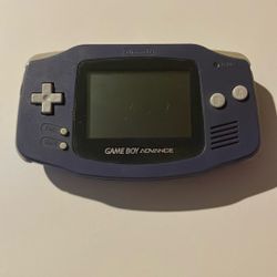 Nintendo Game Boy Advance Handheld System - Indigo - Tested, Works