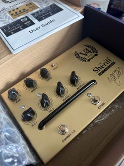 Victory Amps V4 The Sheriff Preamp 2018 - Present - Gold