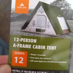 12 Person A Frame Cabin Tent