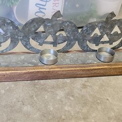 Halloween Metal Pumpkins 