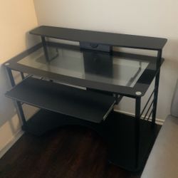 Glass Computer Desk