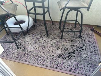 Pink 5X7 Rug