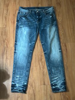 Purple jeans
