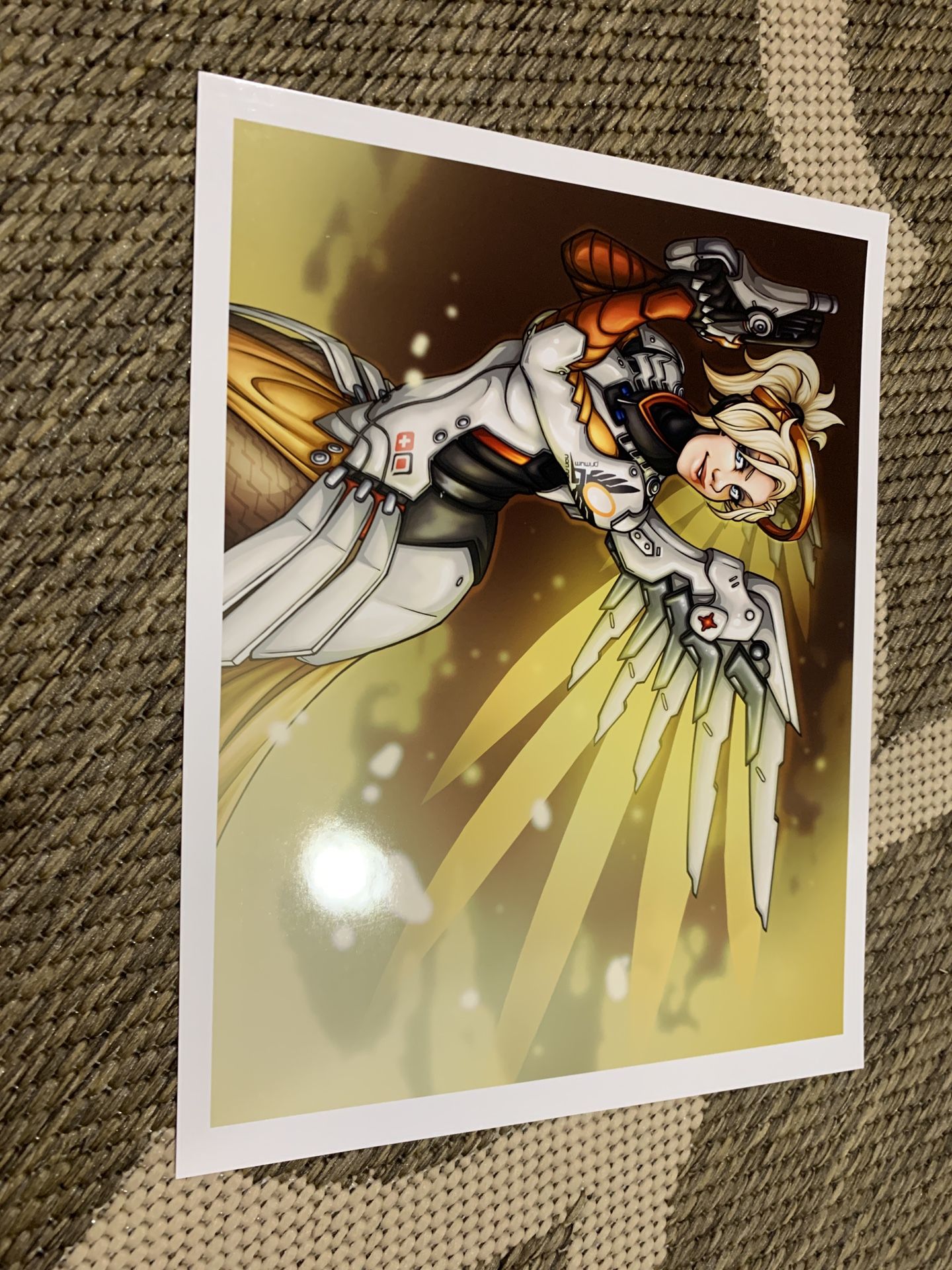Mercy from Overwatch by Artist Unknown
