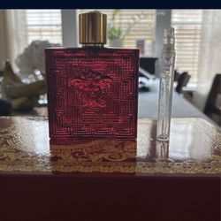 .27 oz versace eros flame sampler (100-120 sprays)