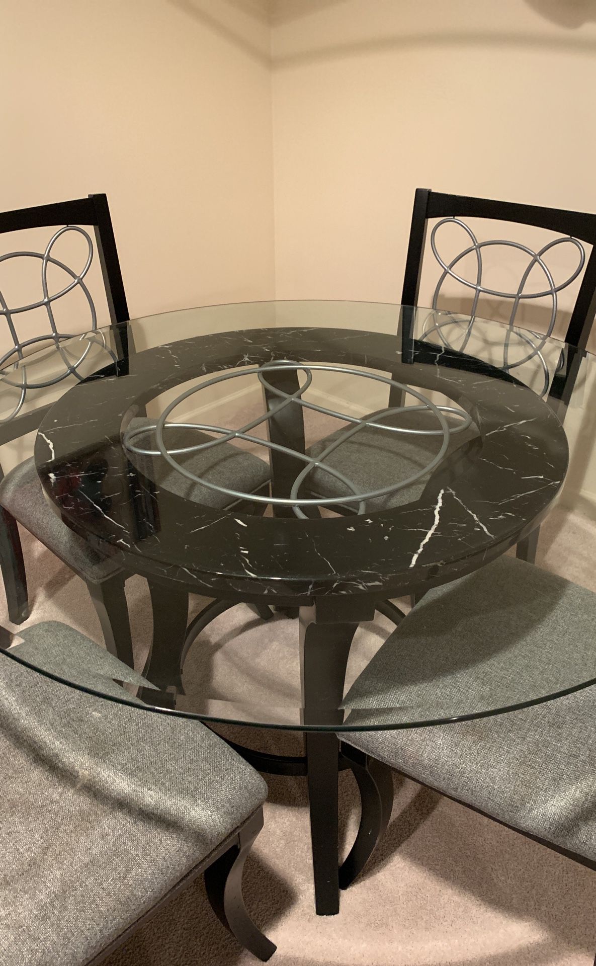 Glass Dinning table