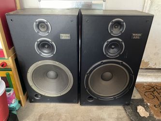 Technics Three Way Speaker Pair