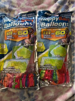 111 Pack Self Fill Water Balloons