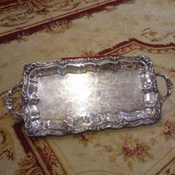 Silver Plate Serving Tray F.B. Rogers 1883