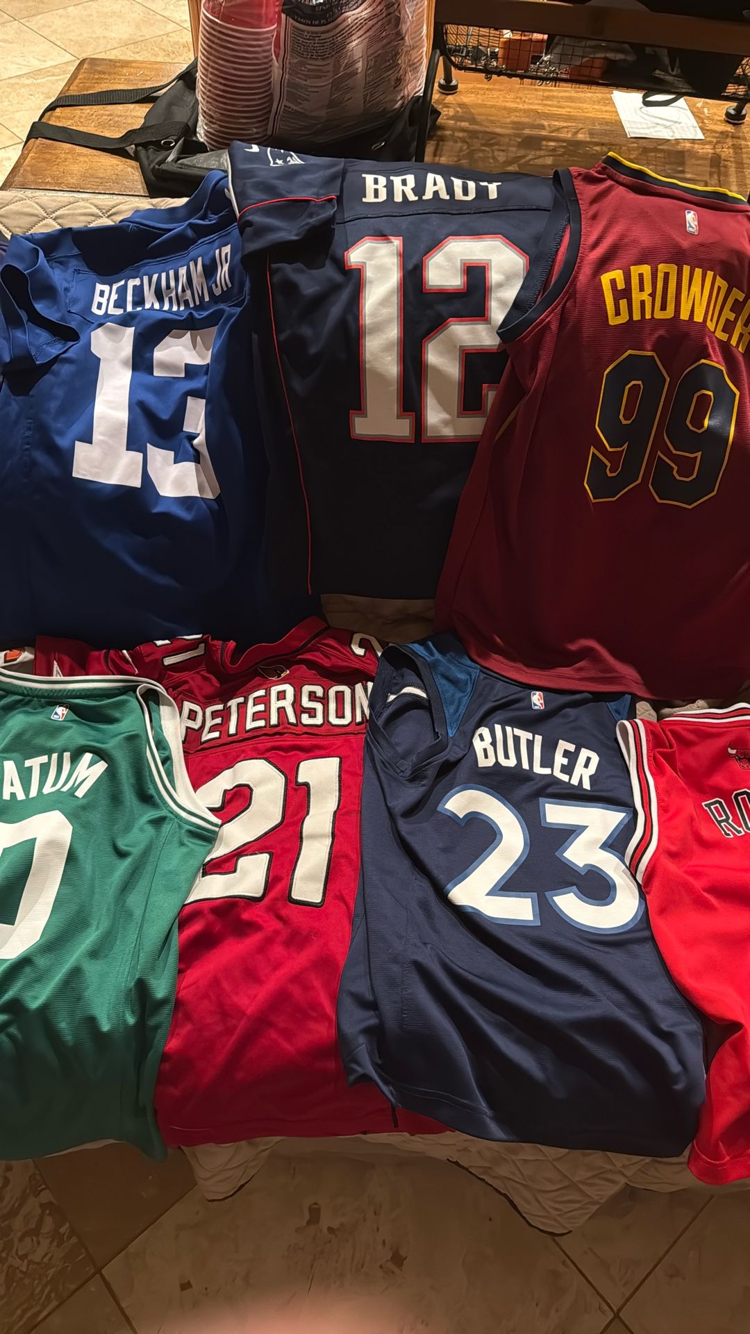 Youth size Professional Jerseys, 13 of them