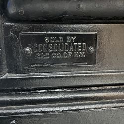 Cast Iron Stove Antique