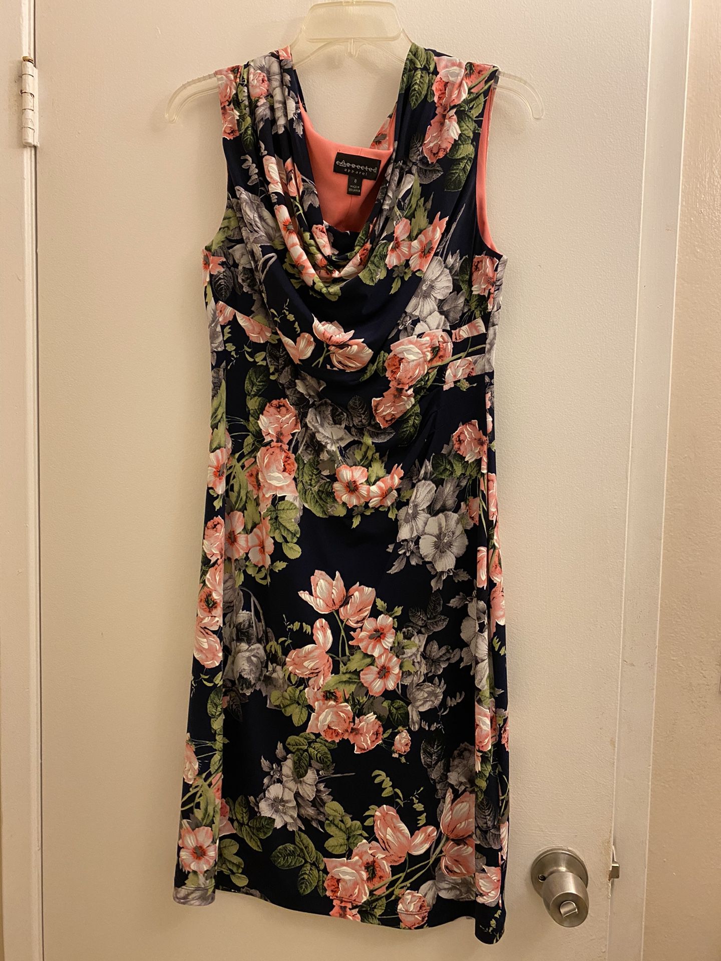 Women’s Floral Dress, Size 8