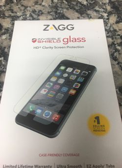 New Zagg invisible shield