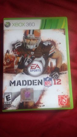 Madden 12 for Xbox 360