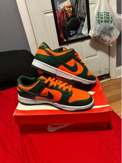 Nike dunks Miami hurrican