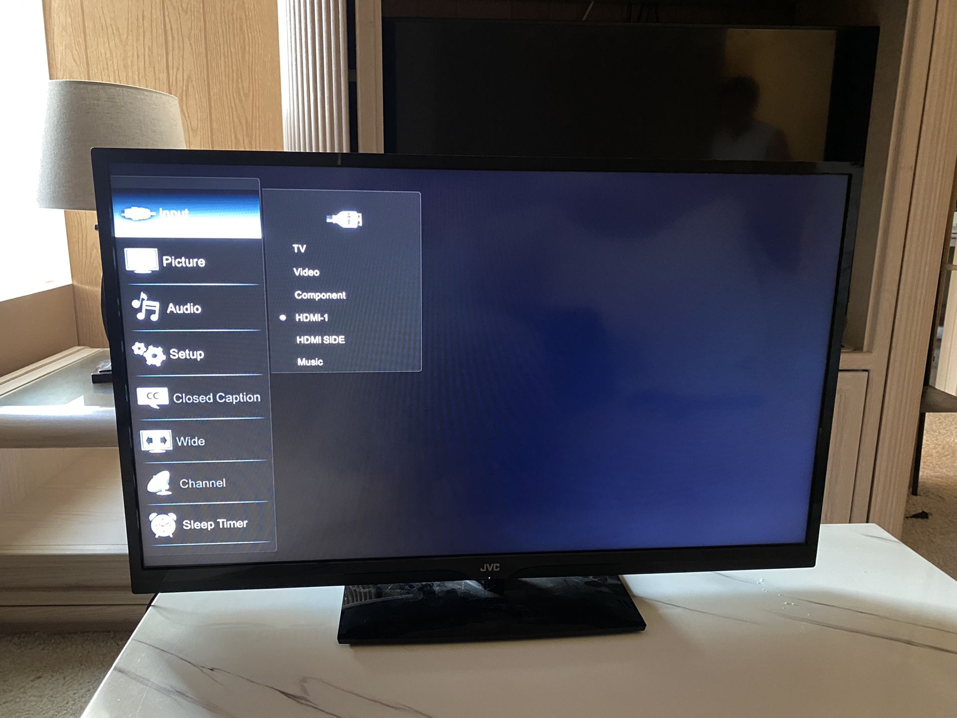 JVC LED FLAT Television 36”