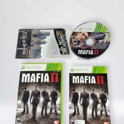 Mafia II 2 Microsoft Xbox 360, 2010, Complete in Box with Map Poster and Manual