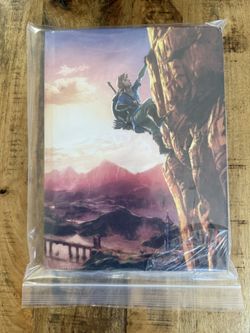 NEW SEALED Legend of Zelda Breath Of The Wild Official Guide Collector’s Edition