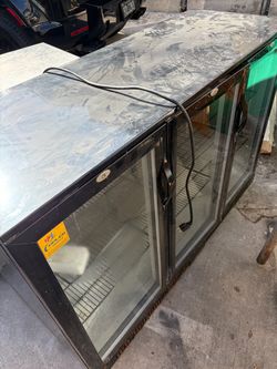 3 door fridge  (read description)