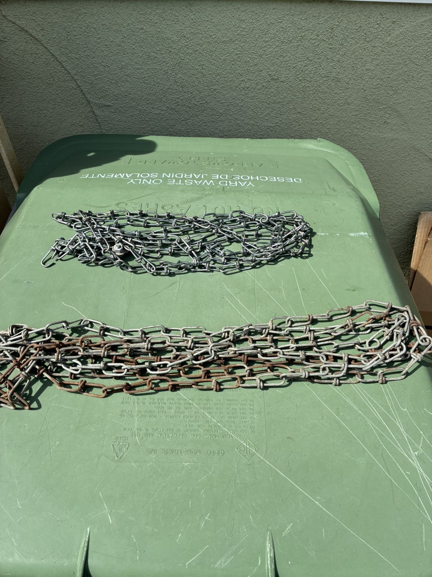 Metal Chain For Stake Out.