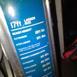 17ft Warner Multi Position Pro Ladder 