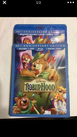 Disney Robin hood new blue ray
