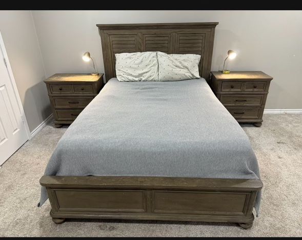 Bed Frame And Mattress 