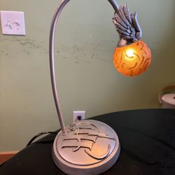 Early 2000s Harry Potter Golden Snitch Lamp