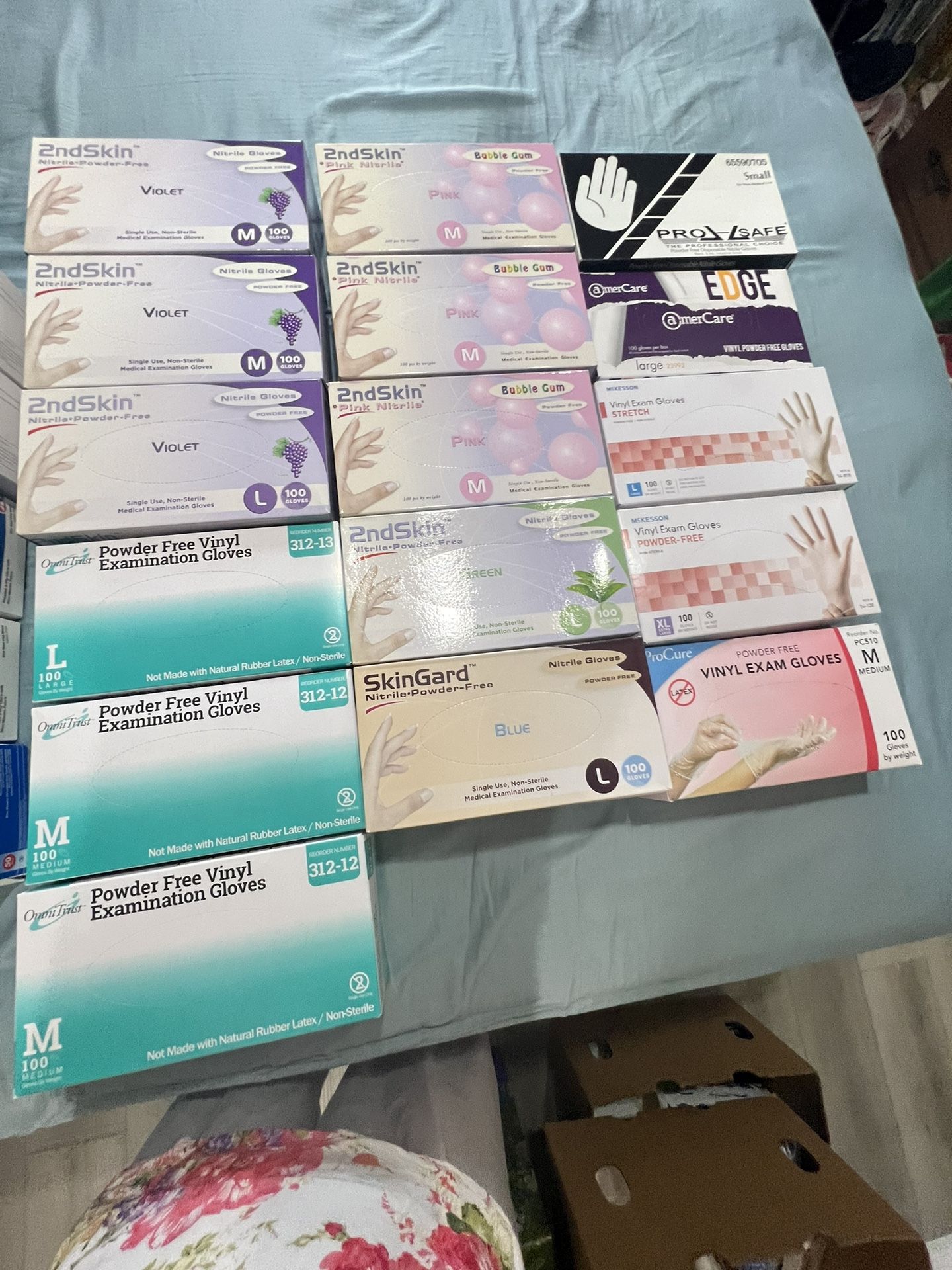 Nitrile Power Free vinyl Gloves -13box 
