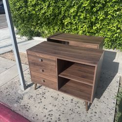 FREE two mirrored console tables