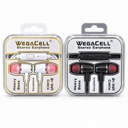WEGACELL Stereo Earphones