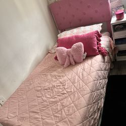 Almost New Twin Bed With Mattress