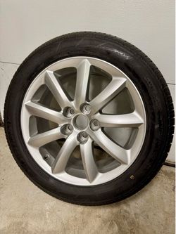 LS460 OEM ALLOY RIM WHEEL TIRE