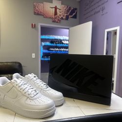 Nike AF1 Supreme White 