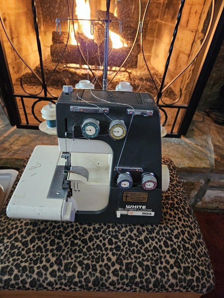 2 Serger Sewing Machines