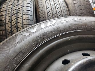 16" steelies 205/60R15