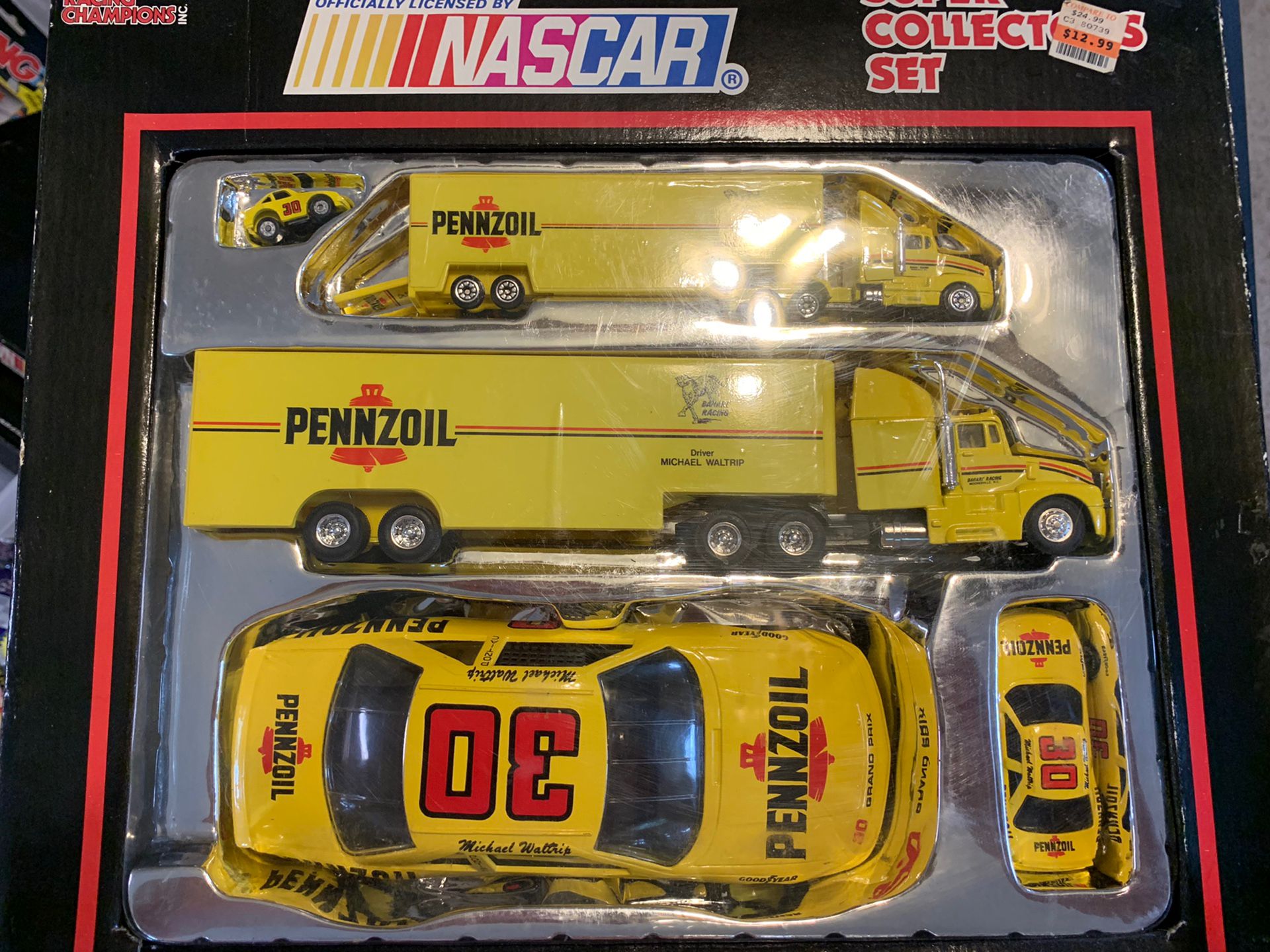 Vintage Pennzoil Michael Waltrip NASCAR  Super Collectors 