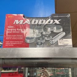 Maddox 10pc Bearing Race And Seal Driver Set Md10-1