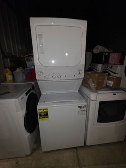 GE full size gas stackable