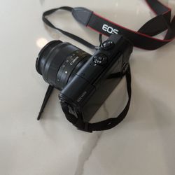 Canon - EOS M200 Mirrorless Camera with EF-M 15-45mm Lens - Black