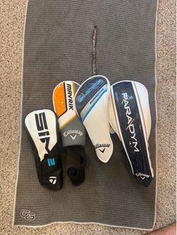 MOVING SALE Golf Headcovers (Hybrids and Paradym Fairway Wood)