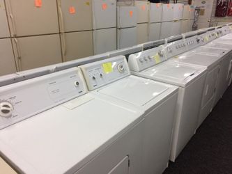 Washer and dryer starting at