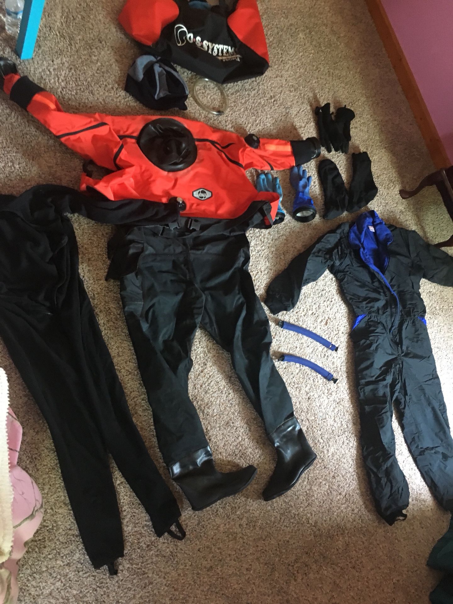 OSS systems Scuba diving dry suit