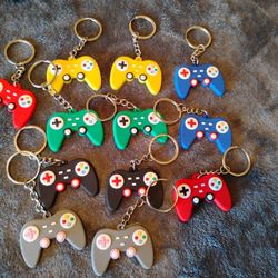 Game controller Keychains lot 
